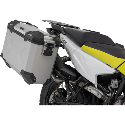 TRAX ADV Aluminum Case System - Silver - Husqvarna Norden 901 '22-'24