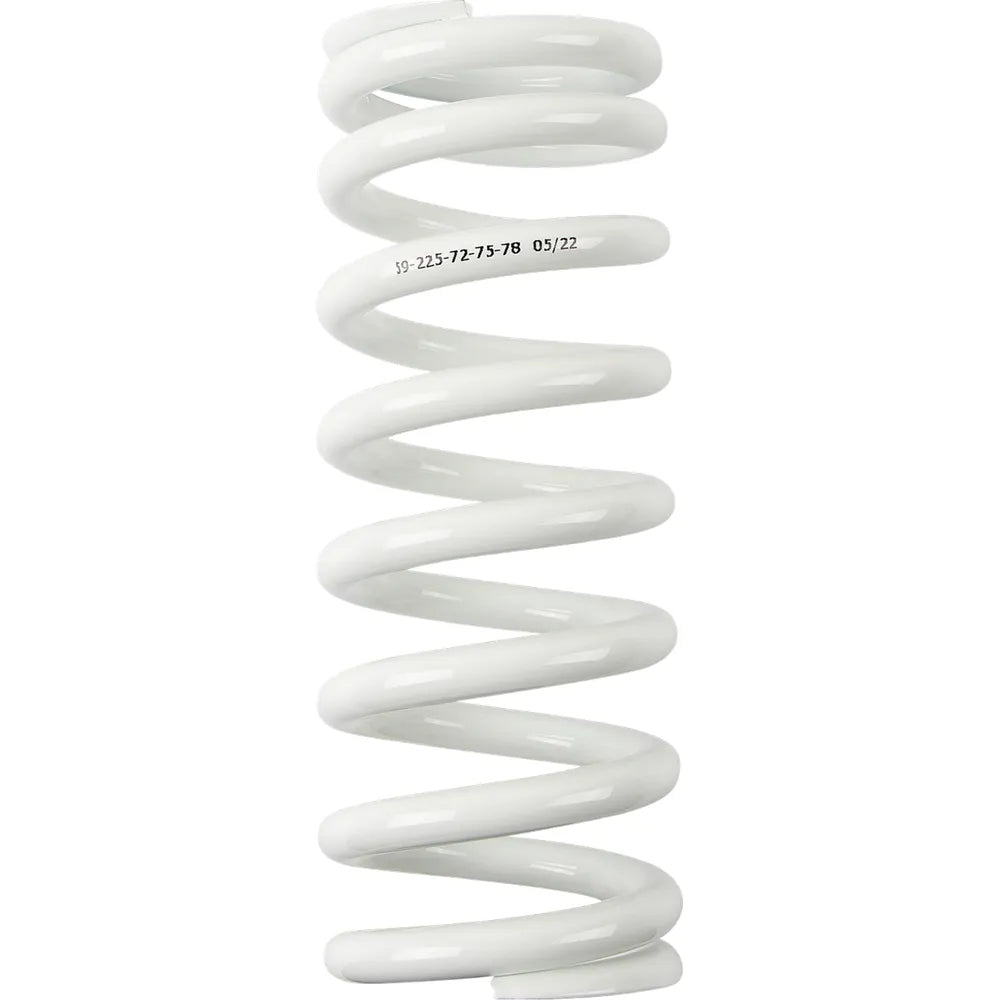 Resorte de choque - Resorte de choque - 59 mm OD - 72/75/78 n/mm - Blanco