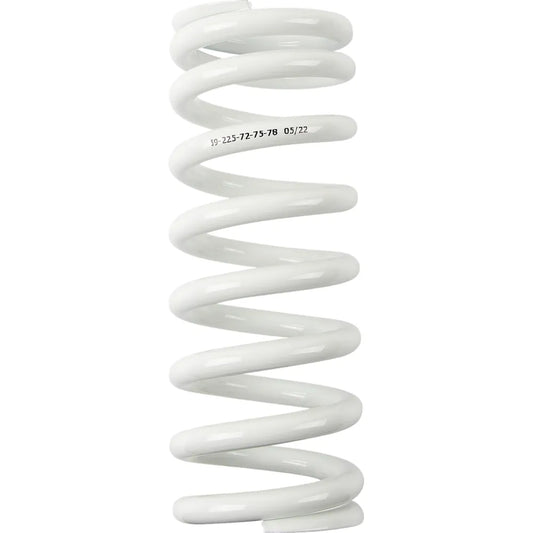 Resorte de choque - Resorte de choque - 59 mm OD - 72/75/78 n/mm - Blanco