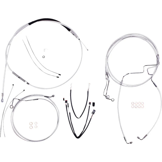 Kit de instalación de manillar de diseñador Sterling Chromite II® - Kit de instalación de manillar de diseñador Sterling Chromite II® - 12"-14" - FLTR '21-'23