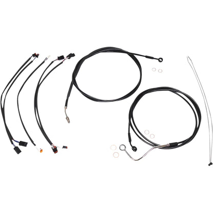 Kit de instalación de manillar XR - Kit de instalación de manillar XR - Colgadores Ape de 12"-14" - FLHRXS '17-'20 - Negro