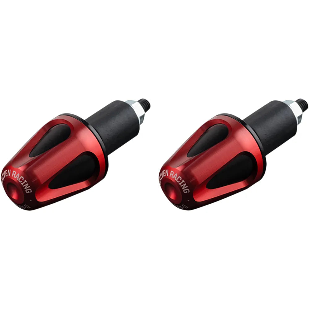 Bar End Weight - Red/Black