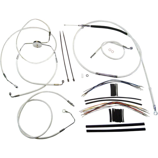 Kit de instalación de manillar de diseñador Sterling Chromite II® - Kit de instalación de manillar de diseñador Sterling Chromite II® - 15"-17" - FLH '08-'13