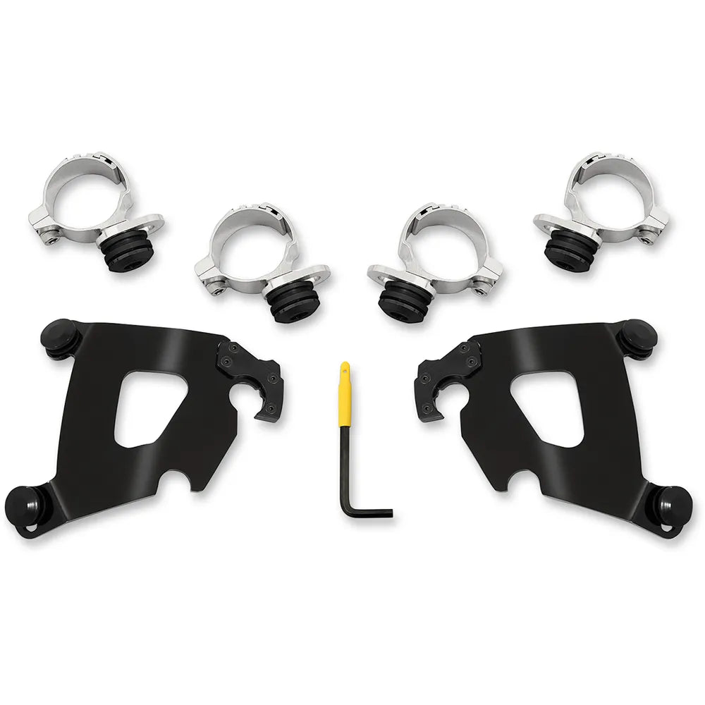 Cafe Mounting Kit - Polished - Black