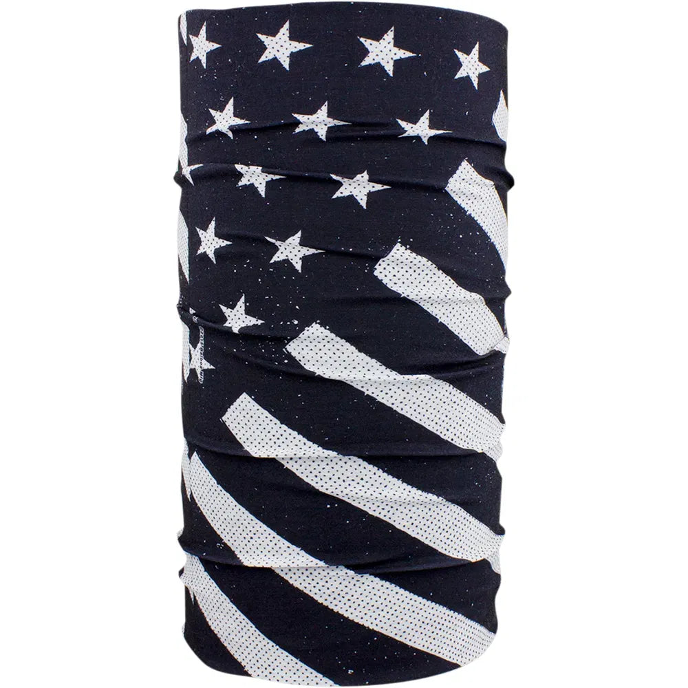 Motley Tube - Black/White Flag
