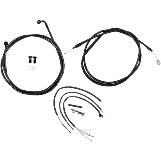 Midnight Cable Kit for 15" - 17" Ape Hanger Handlebars489497