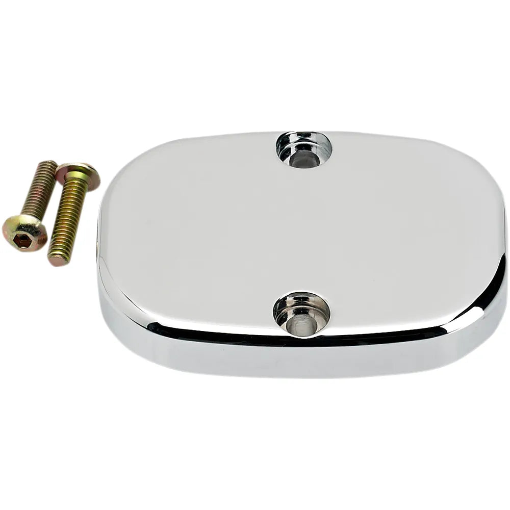 Master Cylinder Cover - Smooth - Chrome - FL