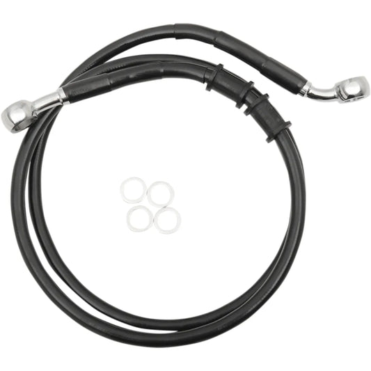 Front Brake Line - XL - Black +10"0518