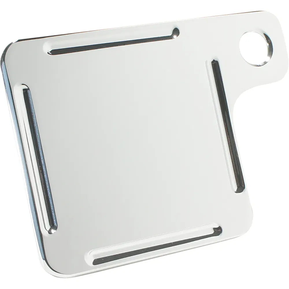 Plate Inspection Tag - Chrome