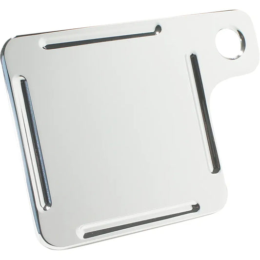 Plate Inspection Tag - Chrome