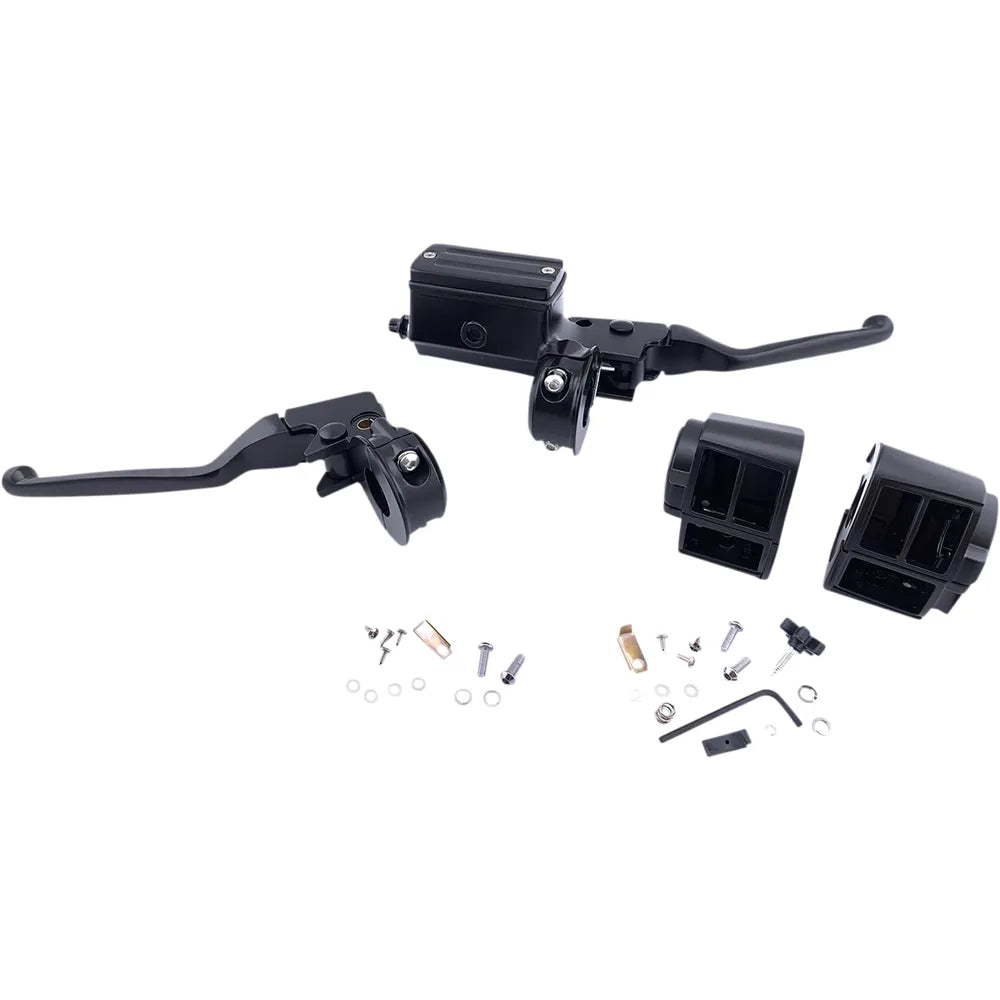 Handlebar Controls - 5/8" Master Cylinder - '84 - '95 - Black
