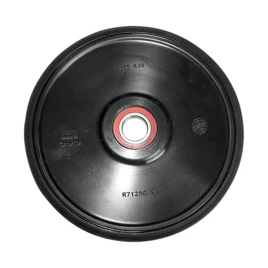 Thin Idler Wheel with Bearing 6004-2RS - Black - Group 5 - 7.125" OD x 20 mm ID