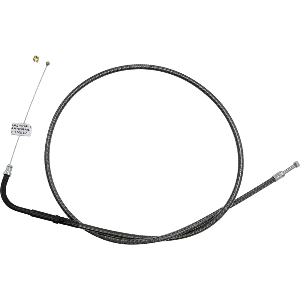 Cable trenzado de acelerador/ralentí KARBONFIBR - Cable trenzado de acelerador KARBONFIBR - 34-3/4"