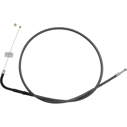 Cable trenzado de acelerador/ralentí KARBONFIBR - Cable trenzado de acelerador KARBONFIBR - 34-3/4"