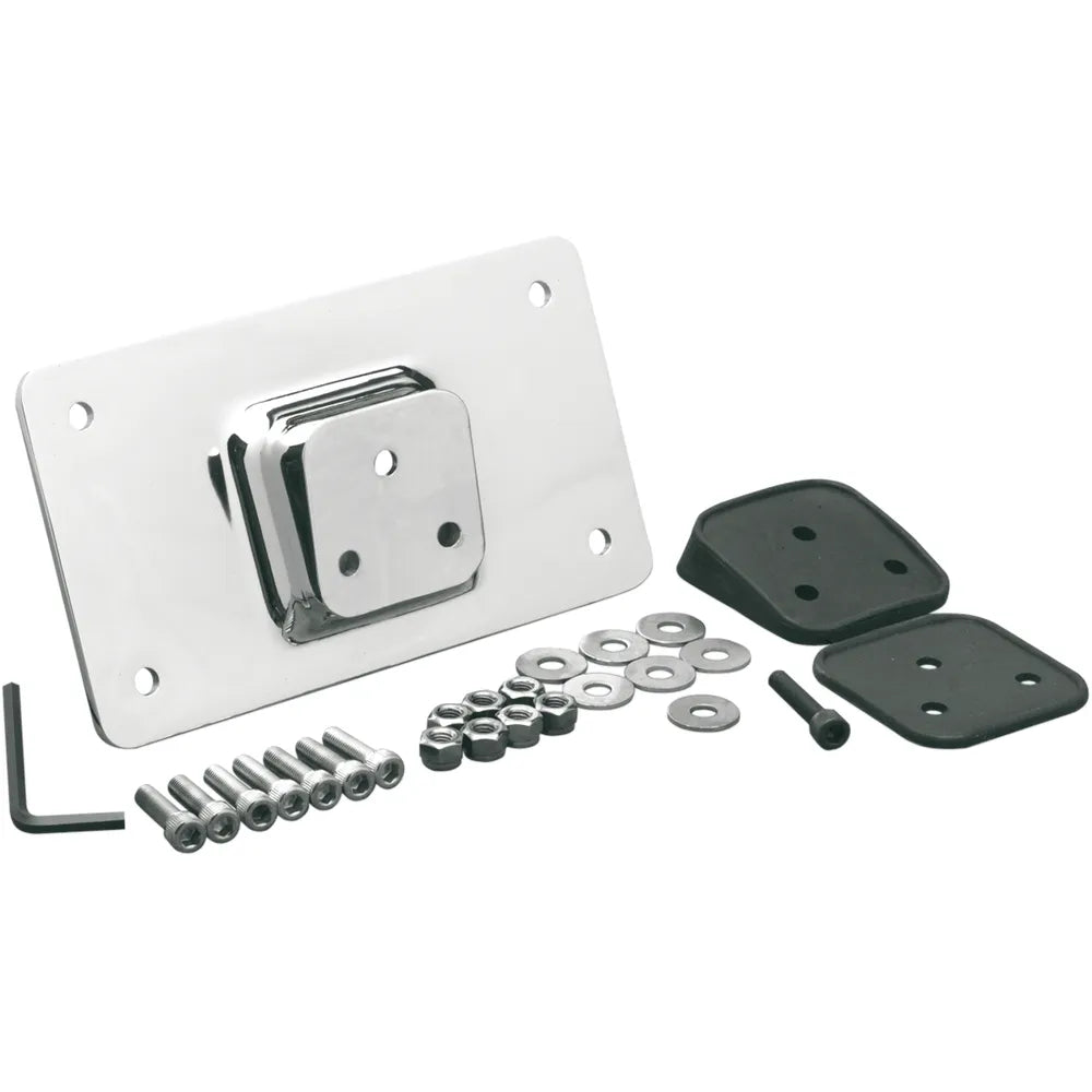 Soporte para matrícula de guardabarros