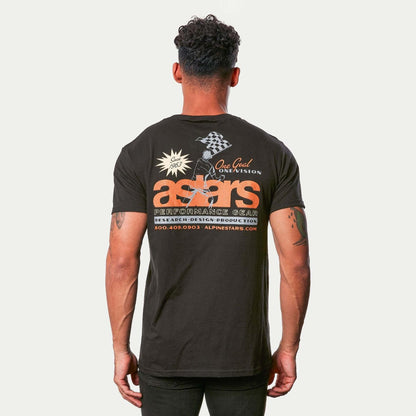 Playera Alpinestars Flagged - Negro