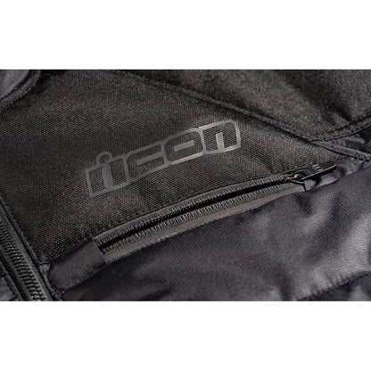 Chamarra ICON Ghost Puffer - Negro/Charcoal