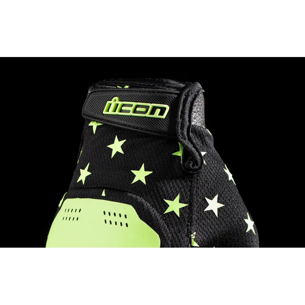 Guantes ICON Hooligan Old Glory - Glow