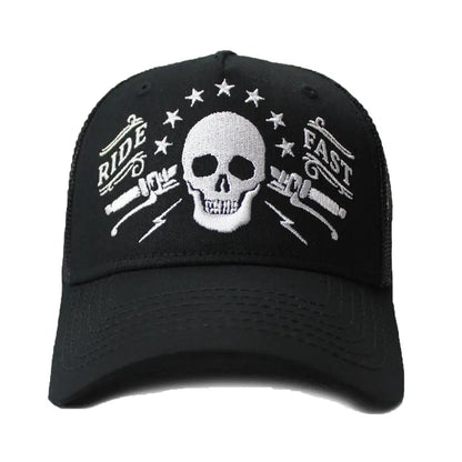 Ride Fast Hat - Black/Gray