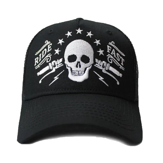 Ride Fast Hat - Black/Gray