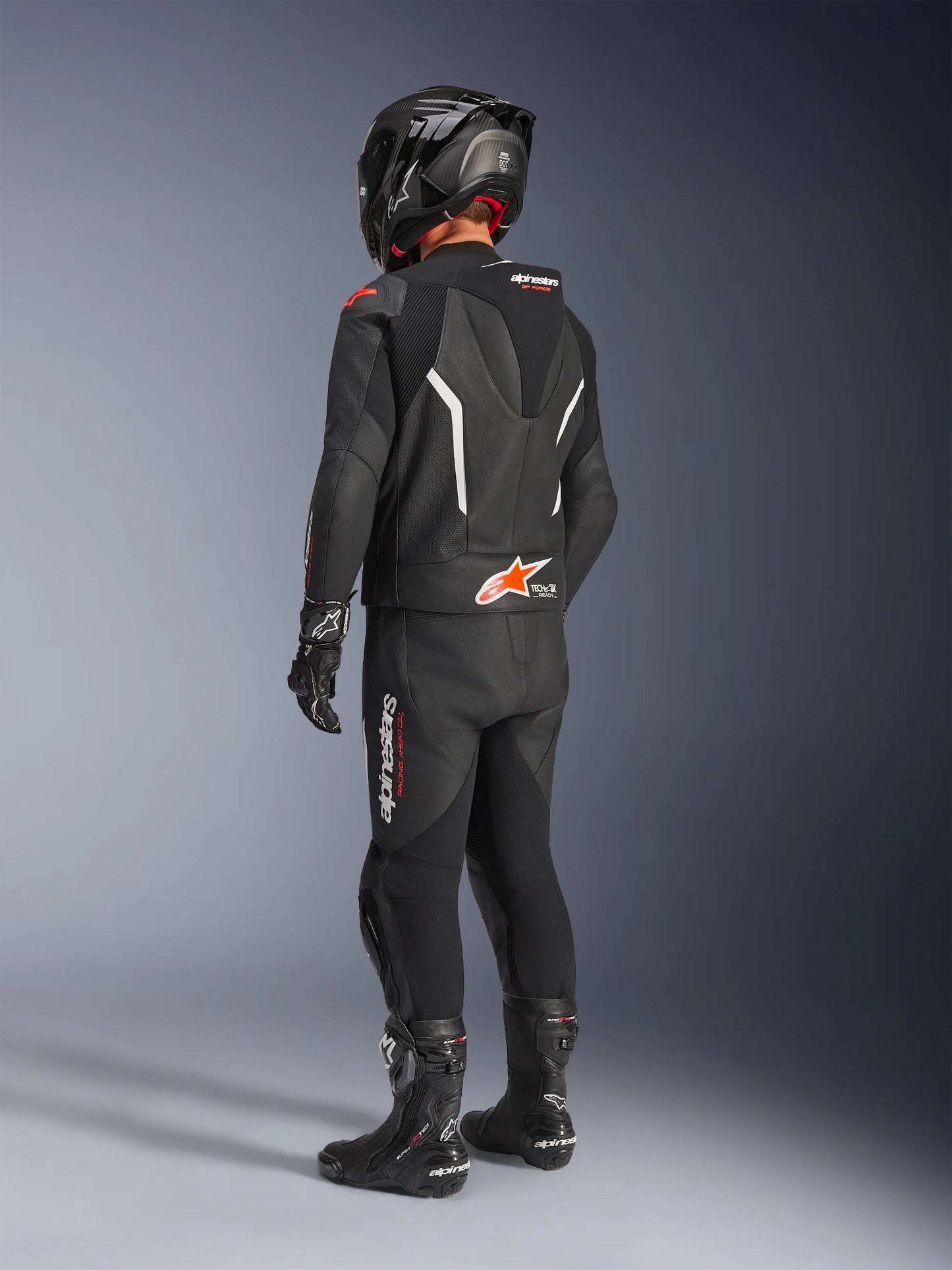 Mono de cuero gp force v2 de 2 piezas