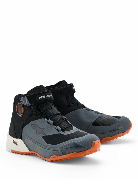 Tenis Alpinestars CR-X Drystar® - Negro/Gris/Óxido