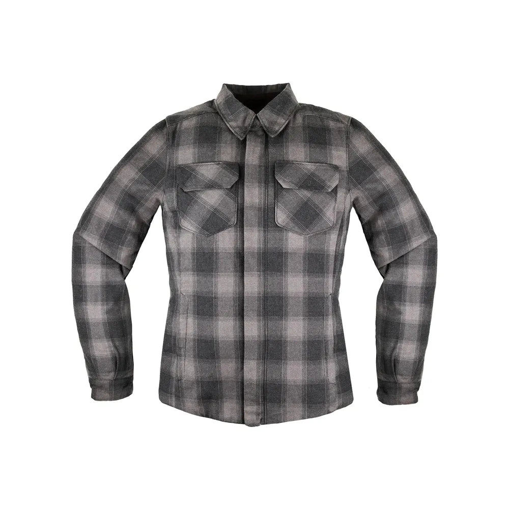 Chamarra de franela dama Icon Fallblock CX - Negra