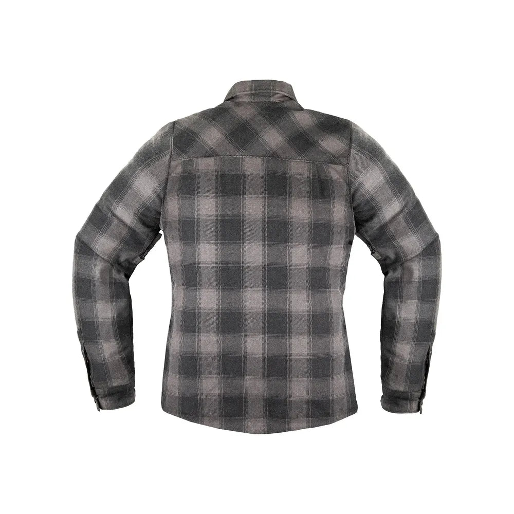 Chamarra de franela dama Icon Fallblock CX - Negra