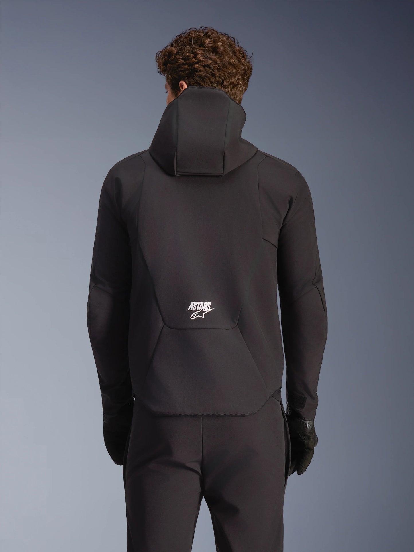 Chamarra Alpinestars Aeroshell WP - Negro