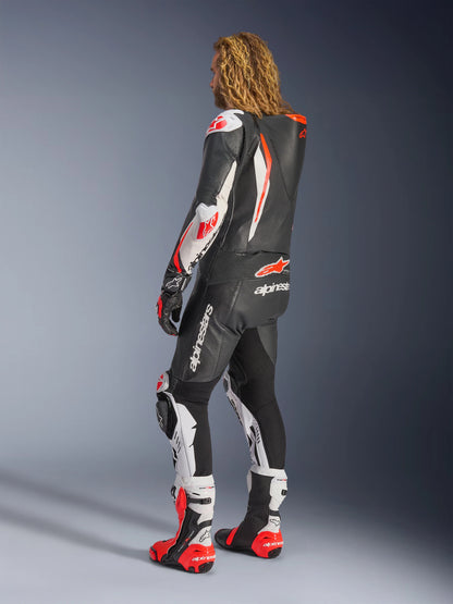 Traje Alpinestars GP Tech v5 - Negro/Blanco/Rojo