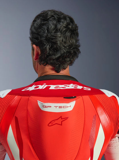 Traje de Piel Alpinestars GP Tech v5 - Rojo
