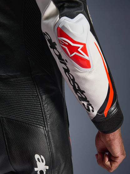 Traje Alpinestars GP Tech v5 - Negro/Blanco/Rojo