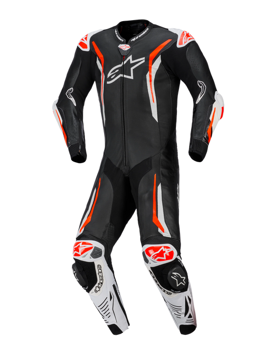 Traje Alpinestars GP Tech v5 - Negro/Blanco/Rojo
