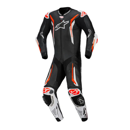 Traje Alpinestars GP Tech v5 - Negro/Blanco/Rojo