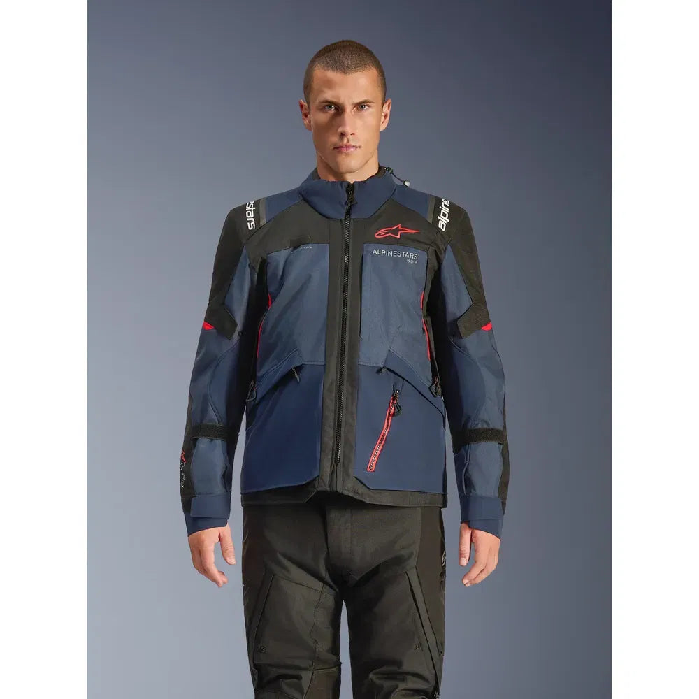 Chamarra Alpinestars Andes v4 Drystar® - Azul marino/Negro