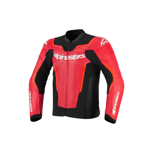 Chamarra de Piel Alpinestars GP Force v2 Airflow - Rojo
