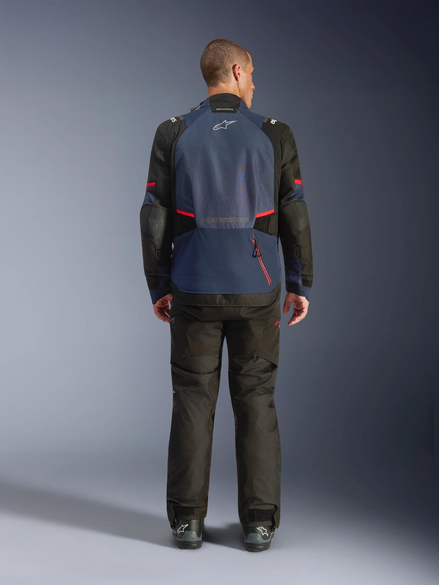 Chamarra Alpinestars Andes v4 Drystar® - Azul marino/Negro