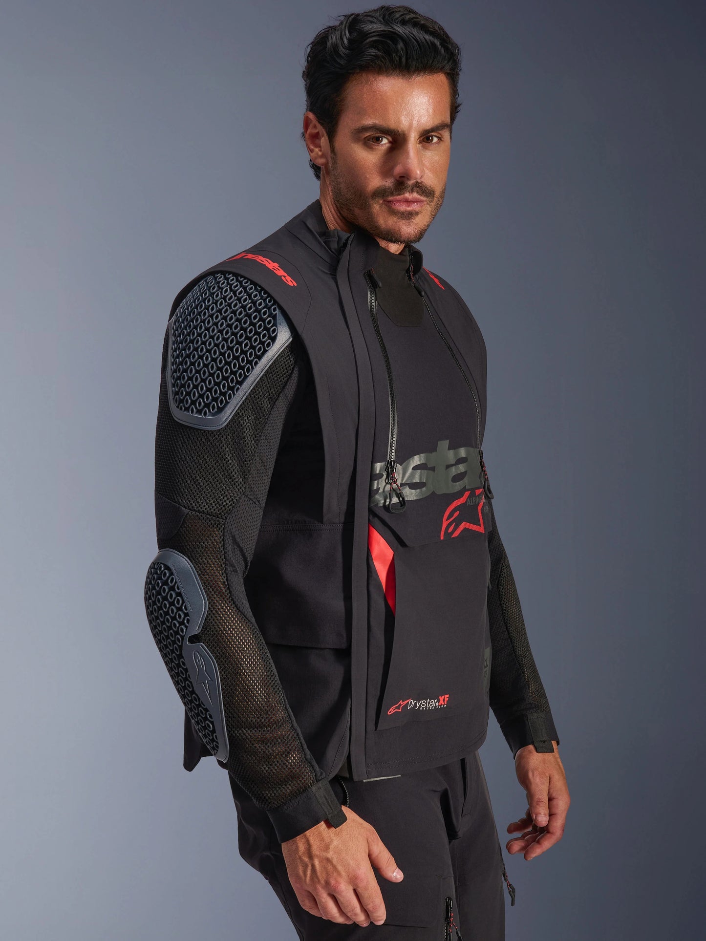 Chamarra Alpinestars Halo Pro Drystar® XF Laminada - Negro