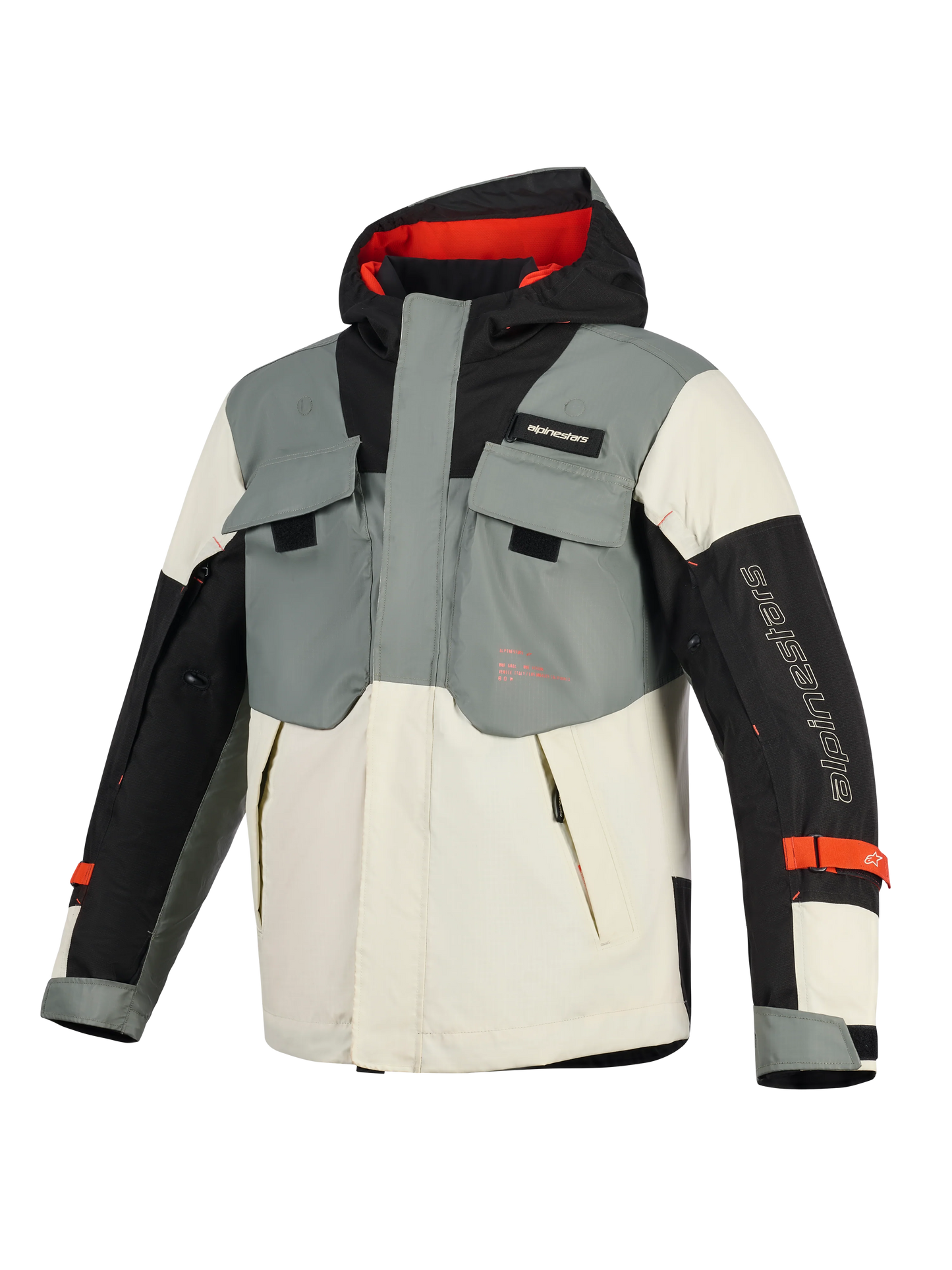 Chamarra Alpinestars Mospher WP - Gris/Negro/Gris hielo