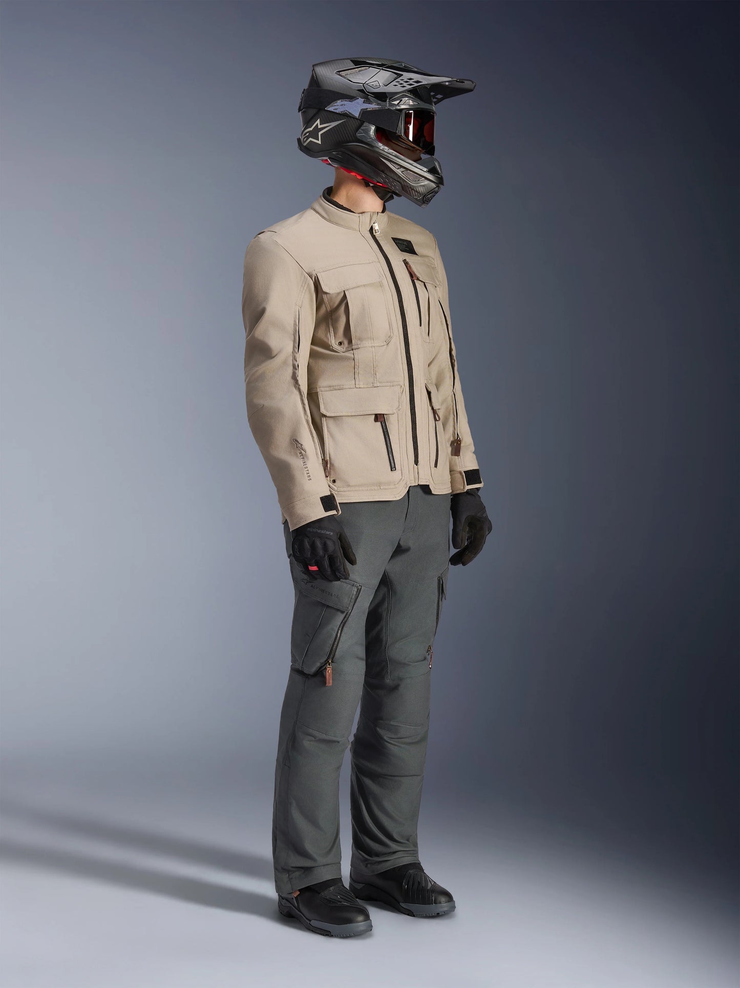 Chamarra Alpinestars Borrego Drystar® - Gris Cálido