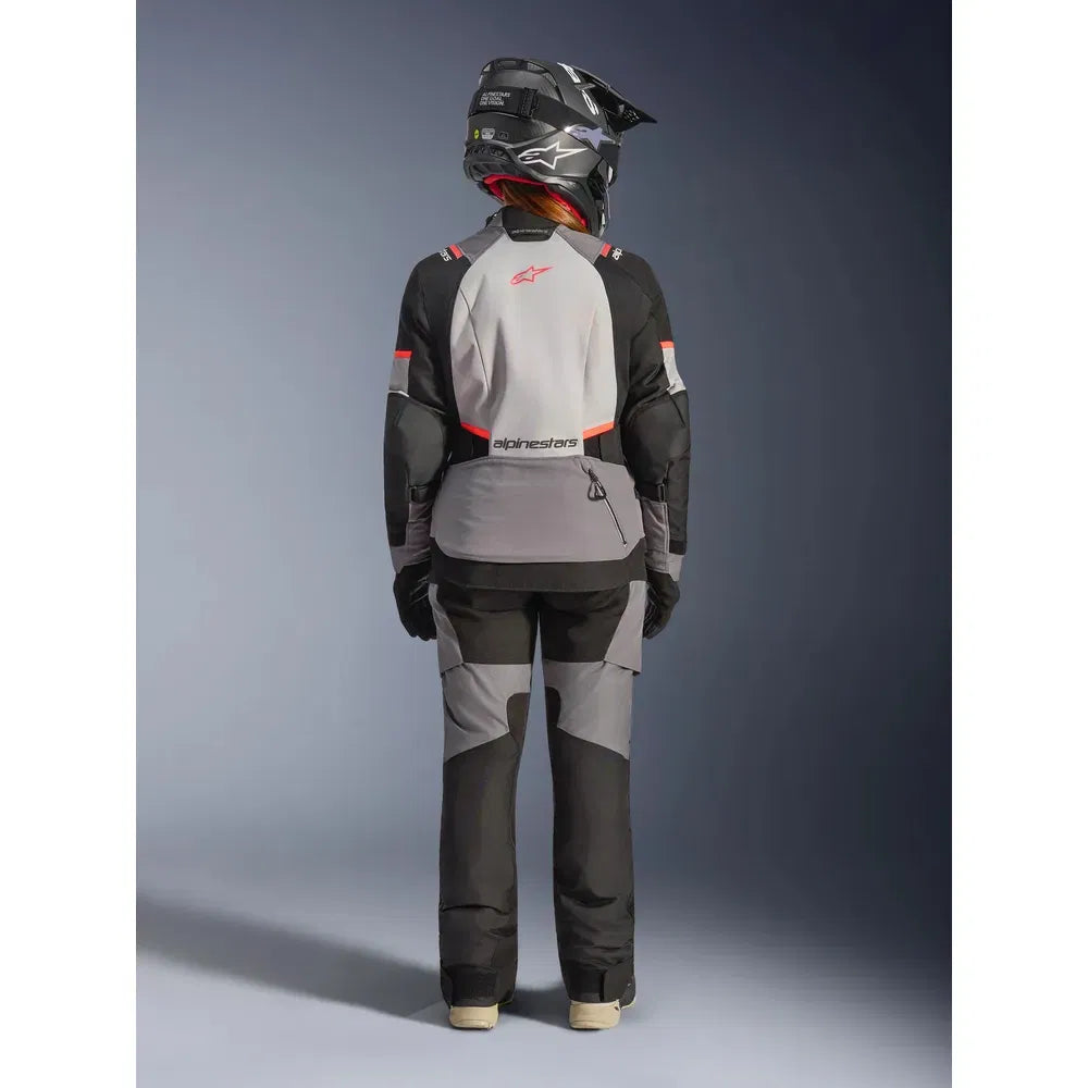 Chamarra Alpinestars Stella Andes v4 Drystar - Gris/Gris hielo/Negro/Coral