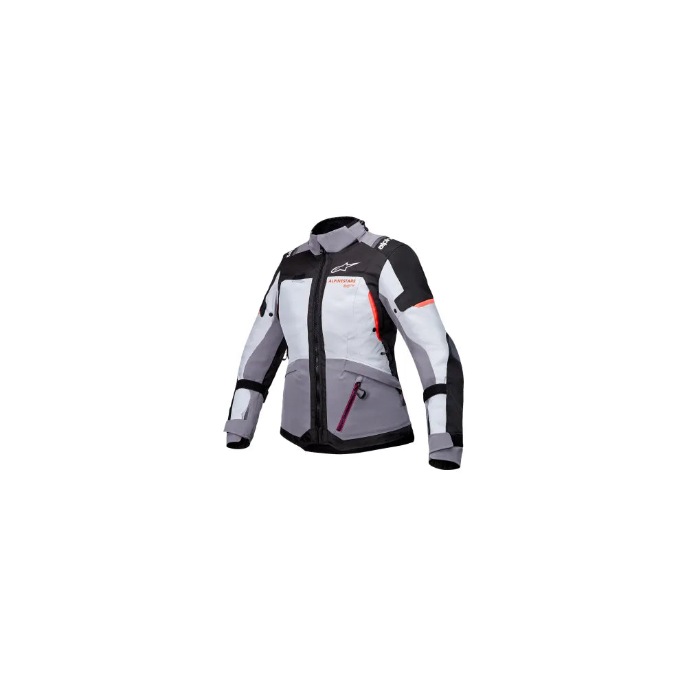 Chamarra Alpinestars Stella Andes v4 Drystar - Gris/Gris hielo/Negro/Coral