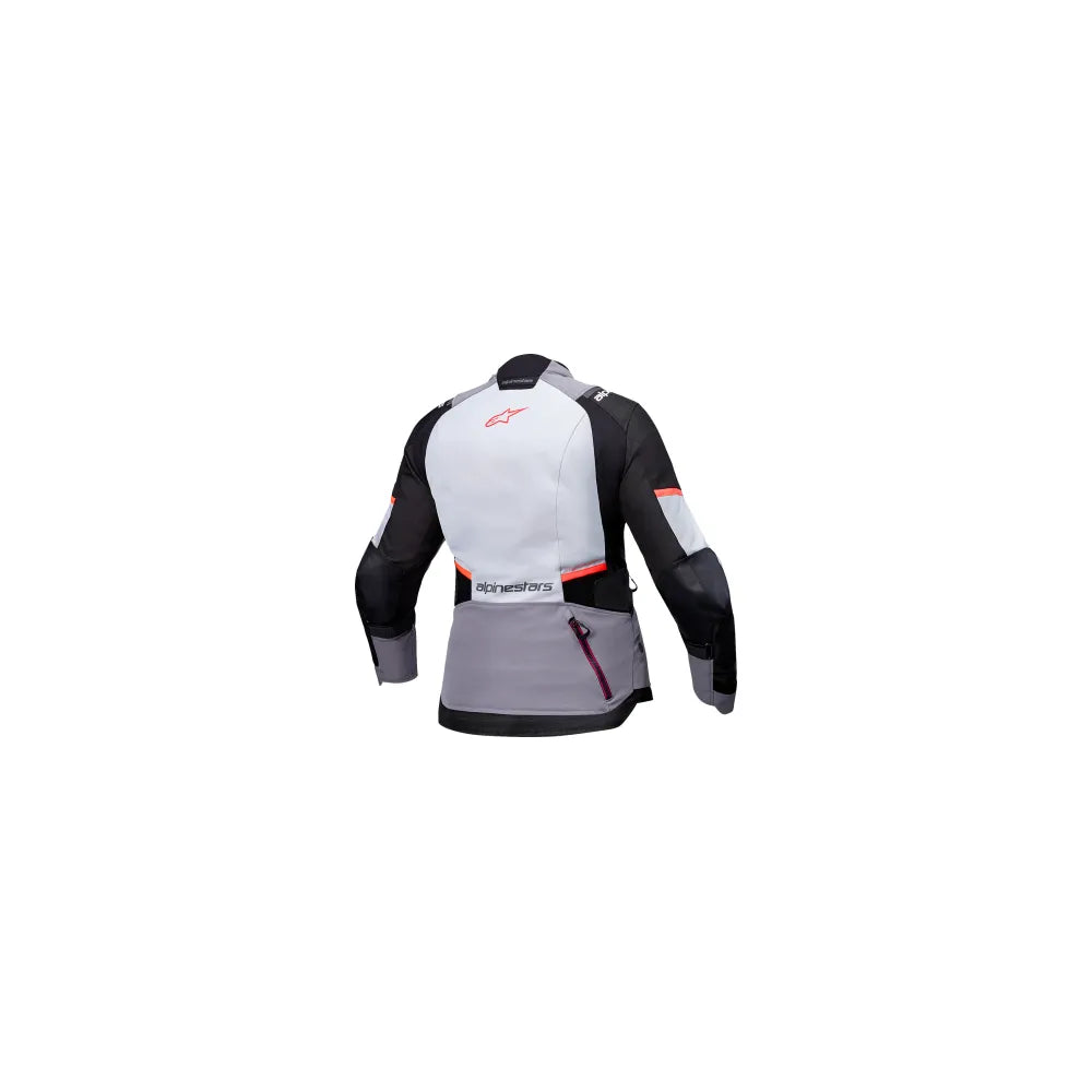 Chamarra Alpinestars Stella Andes v4 Drystar - Gris/Gris hielo/Negro/Coral