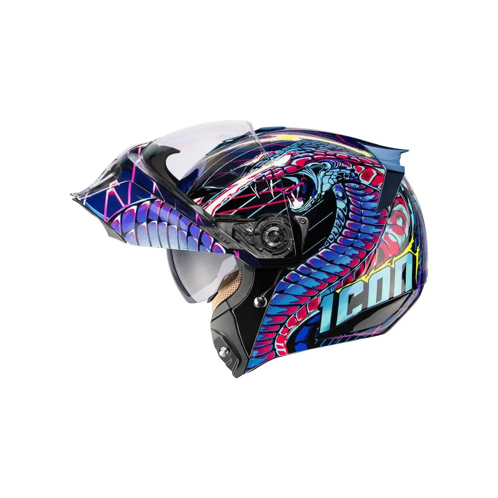 Casco modular Threshold™ Synthwave Lazer Cobra