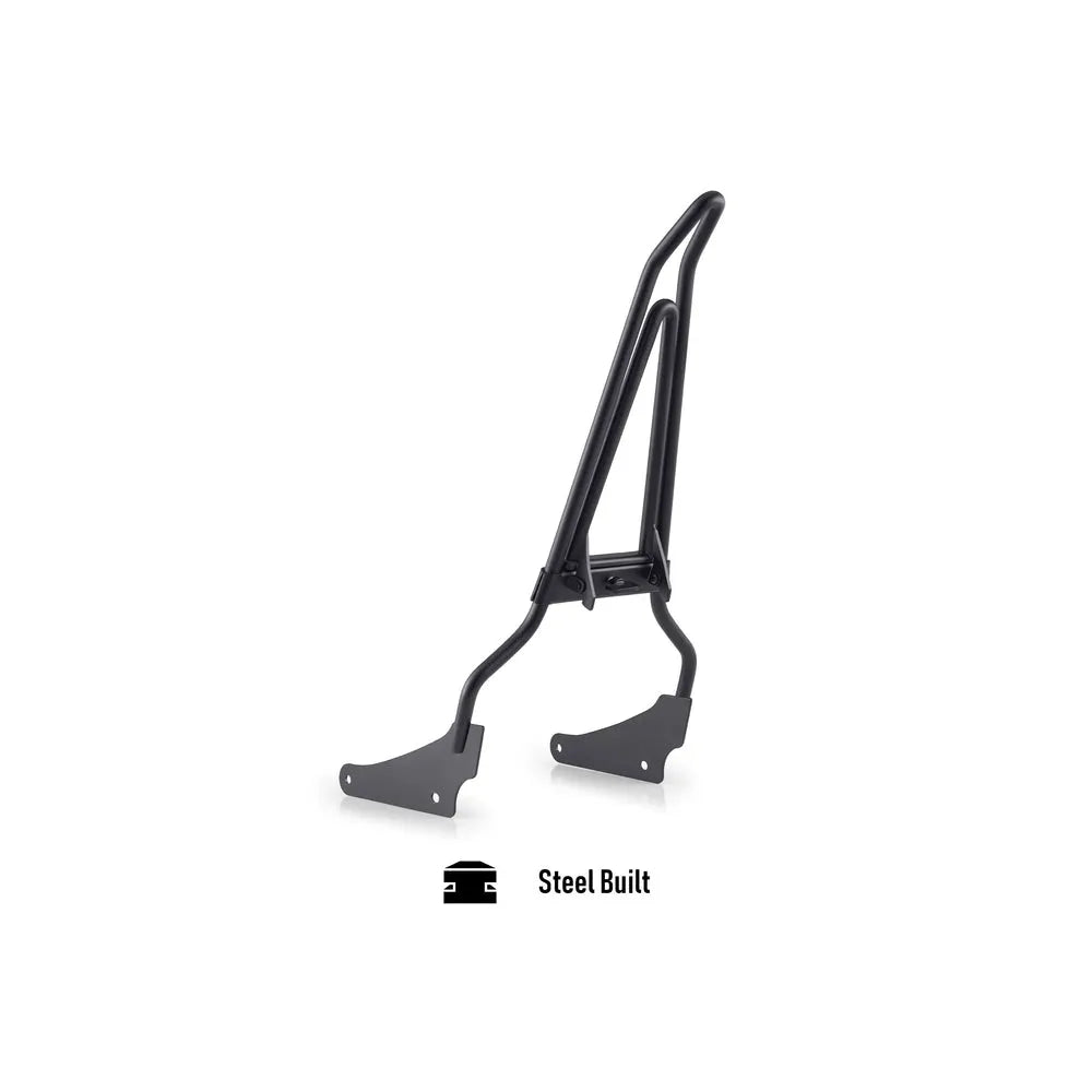 Sissy Bar Viking Bags Iron Born con parrilla plegable