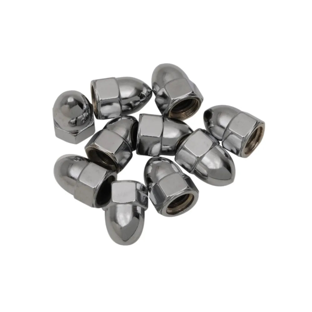 Tuercas bellota 7/16"-14 cromo