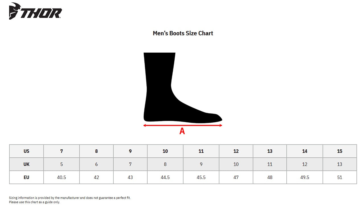 Botas Thor Radial - Negro