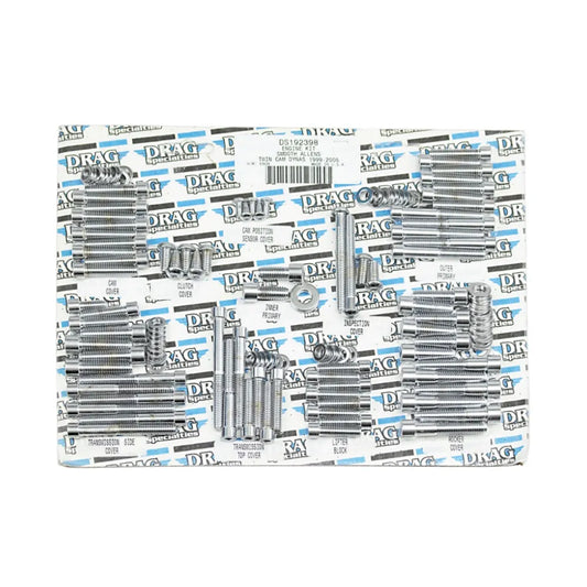 Tornillos allen cubiertas del motor cromo