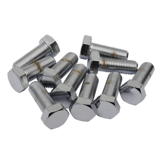 Tornillos de cabeza hexagonal 3/8"-24 x 1" Drag Specialties cromo