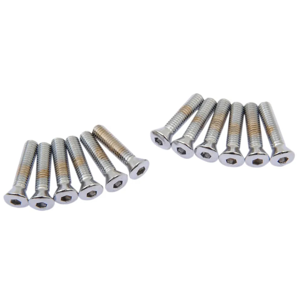 Tornillos allen de la cubierta de levas cromo